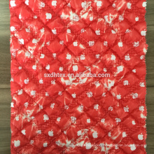 quilting fabric,100% polyester printing embroidered fabric, thermal fabric for down coat,jacket and garment